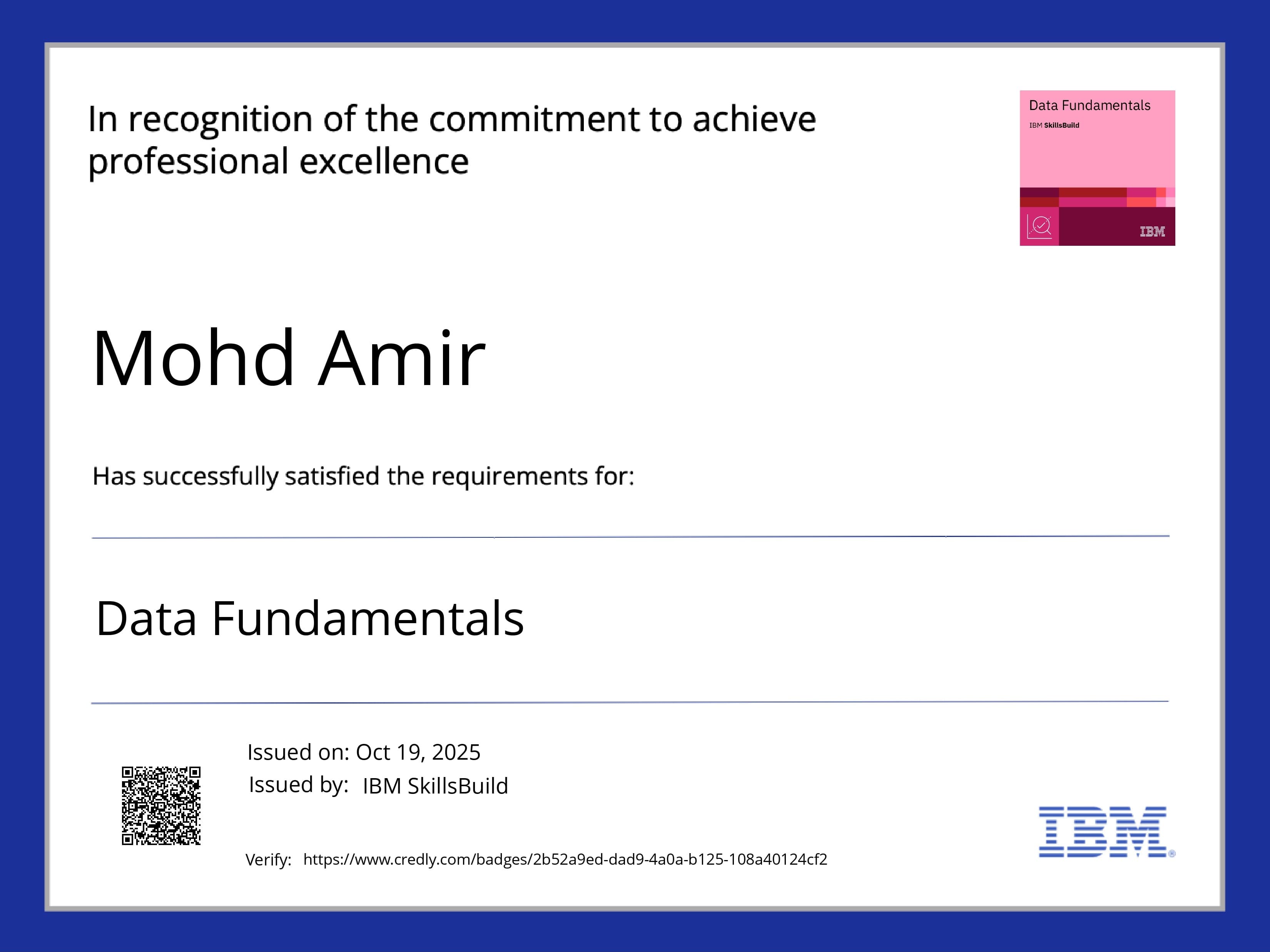Certificate 1