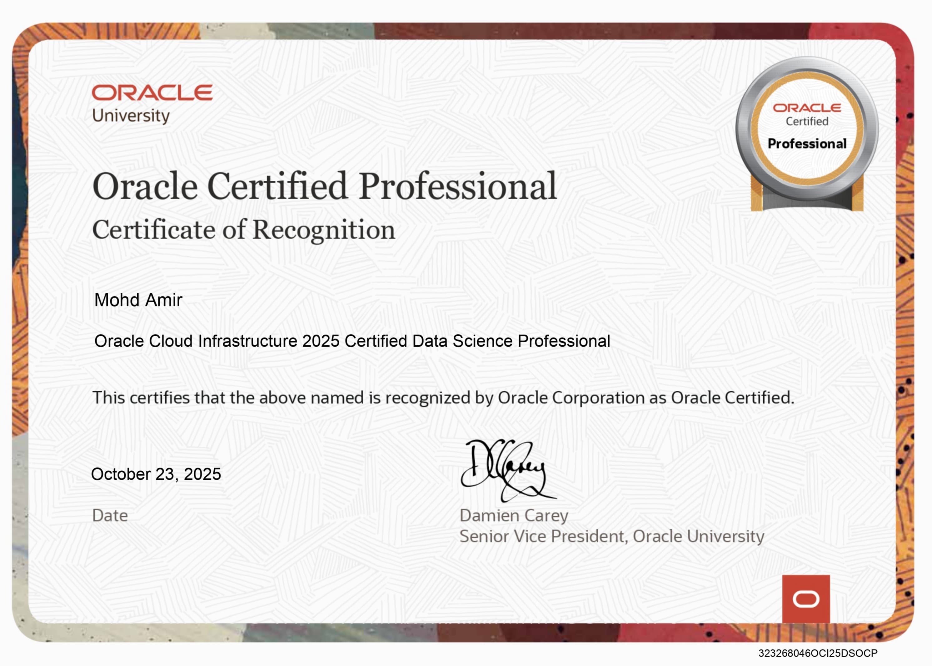 Certificate 3